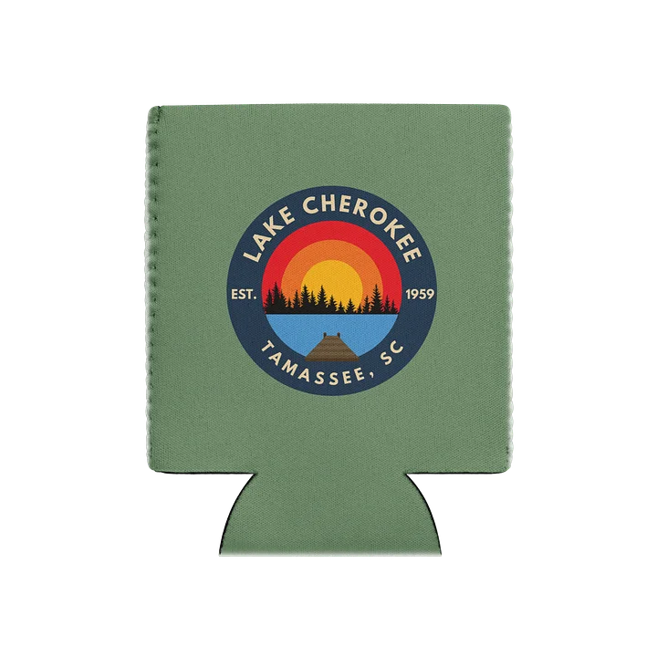Lake Cherokee Sunset Koozie product image (1)