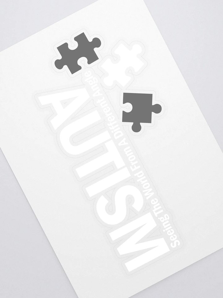 Autism awareness Window Decal product image (1)