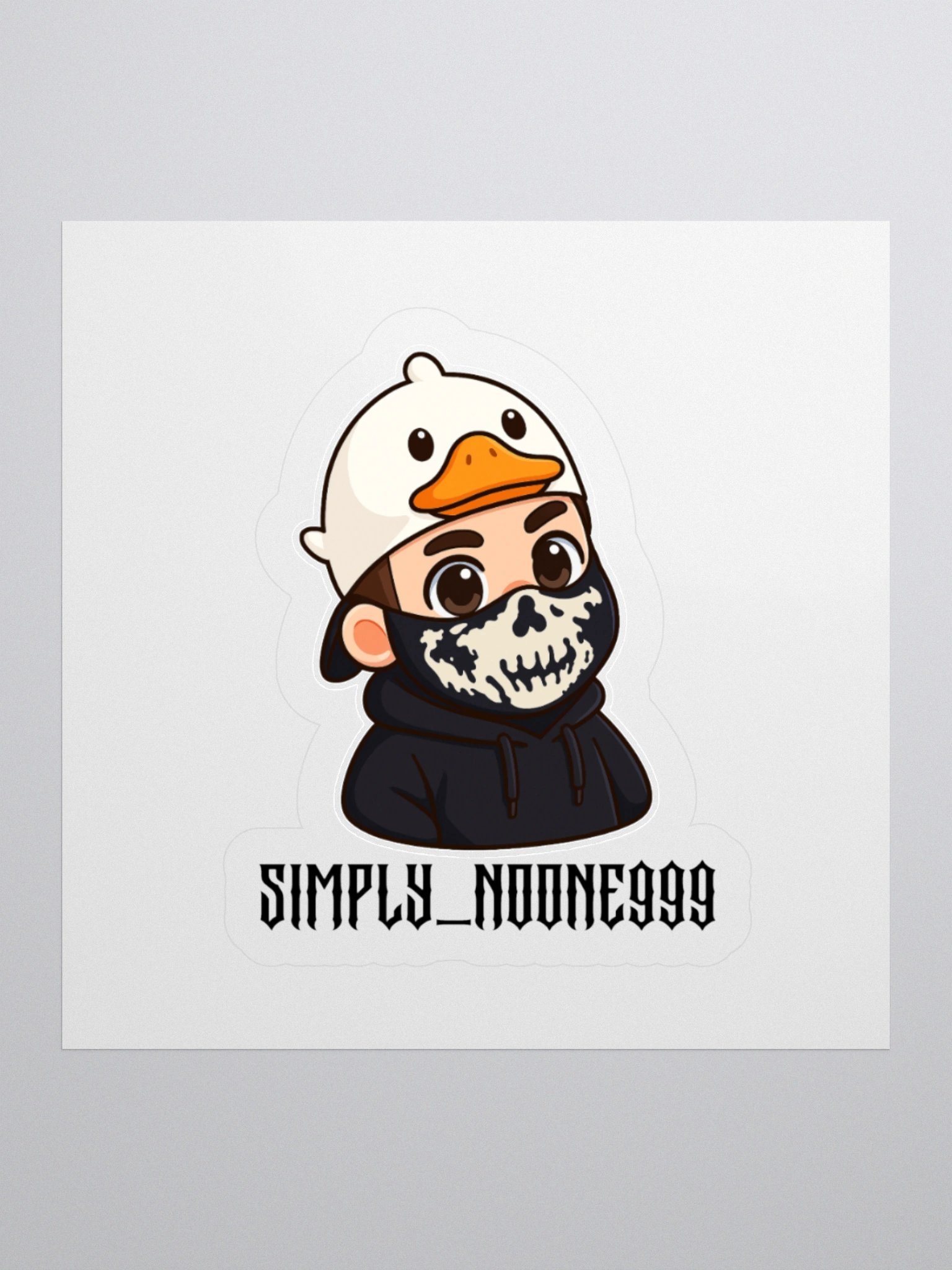 Goose Ghost Sticker product image (3)