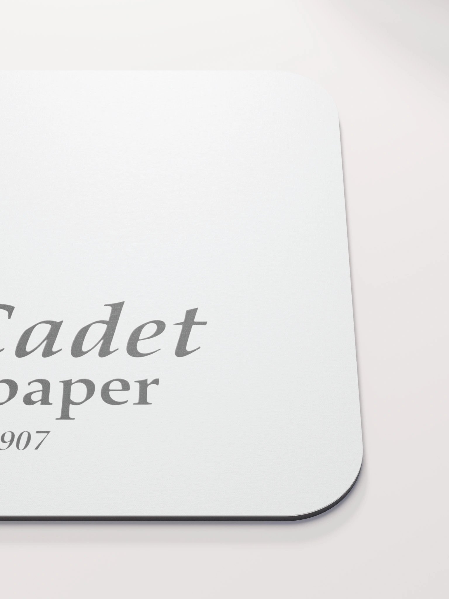 Cadet Newspaper Mouse Pad product image (5)