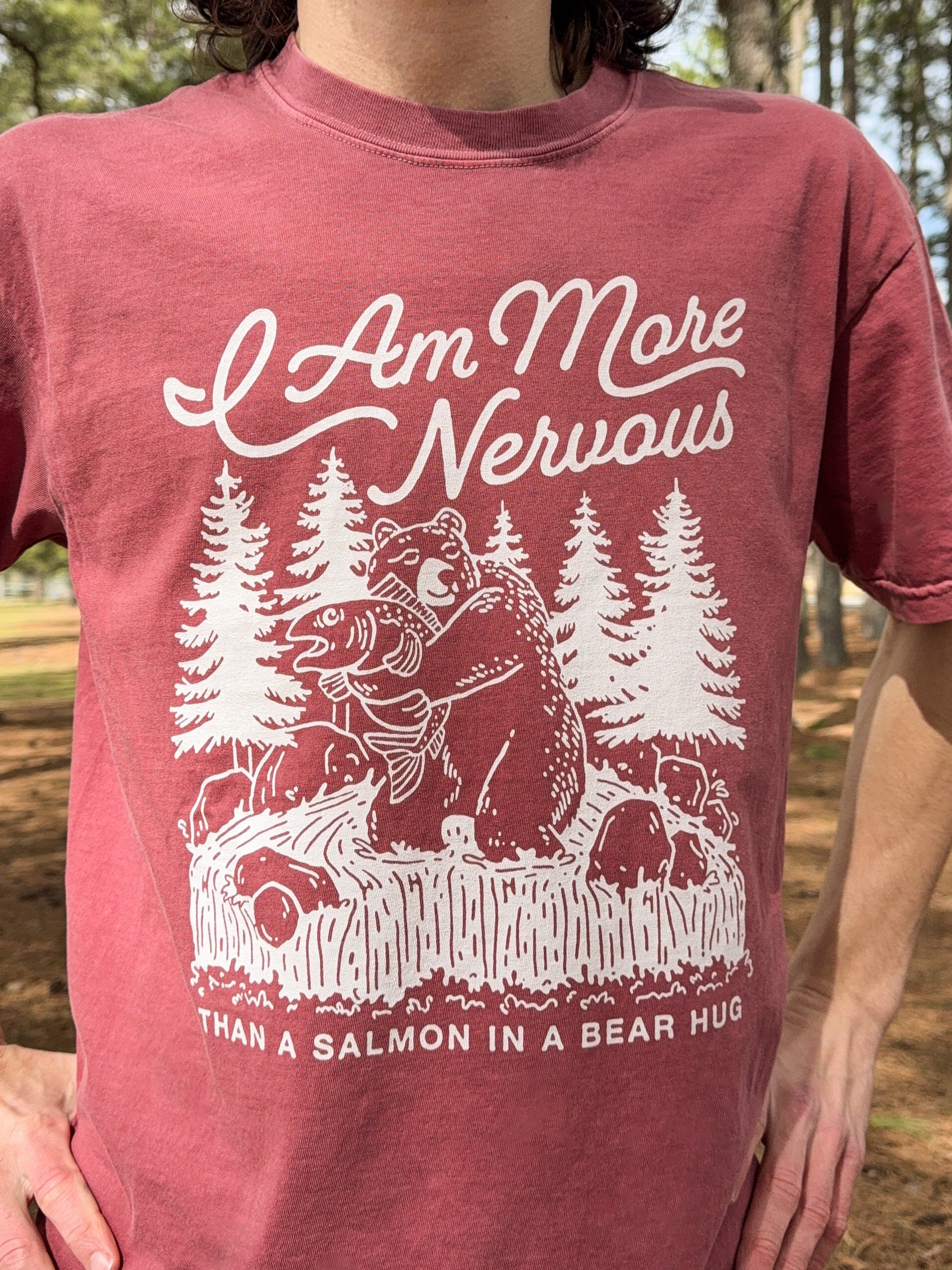 Salmon In A Bear Hug Unisex Tee product image (1)