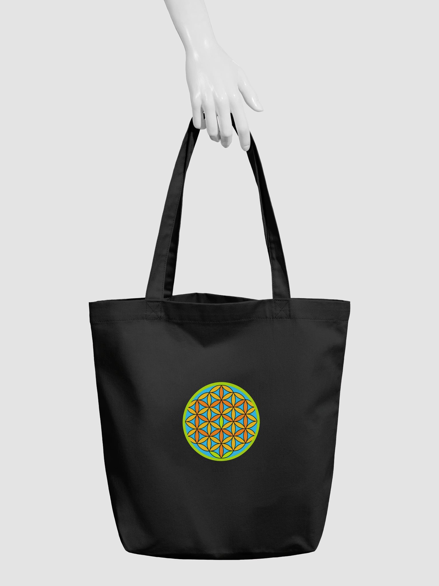 Auriviel Organic Cotton Tote Bag – "Because we are all a vibration" Eco-Friendly Shopper product image (3)