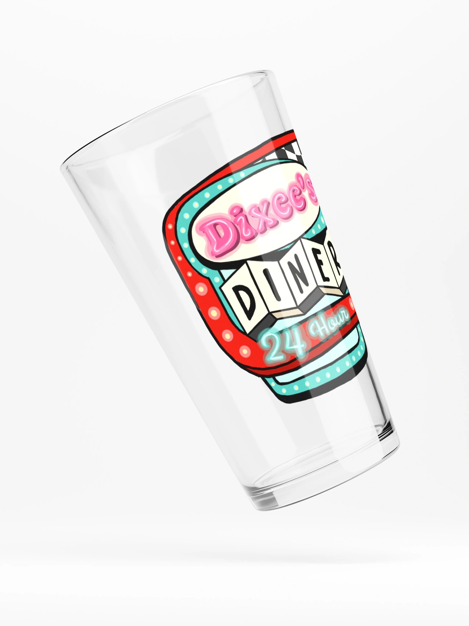 Dixee's Diner Pint Glass product image (5)