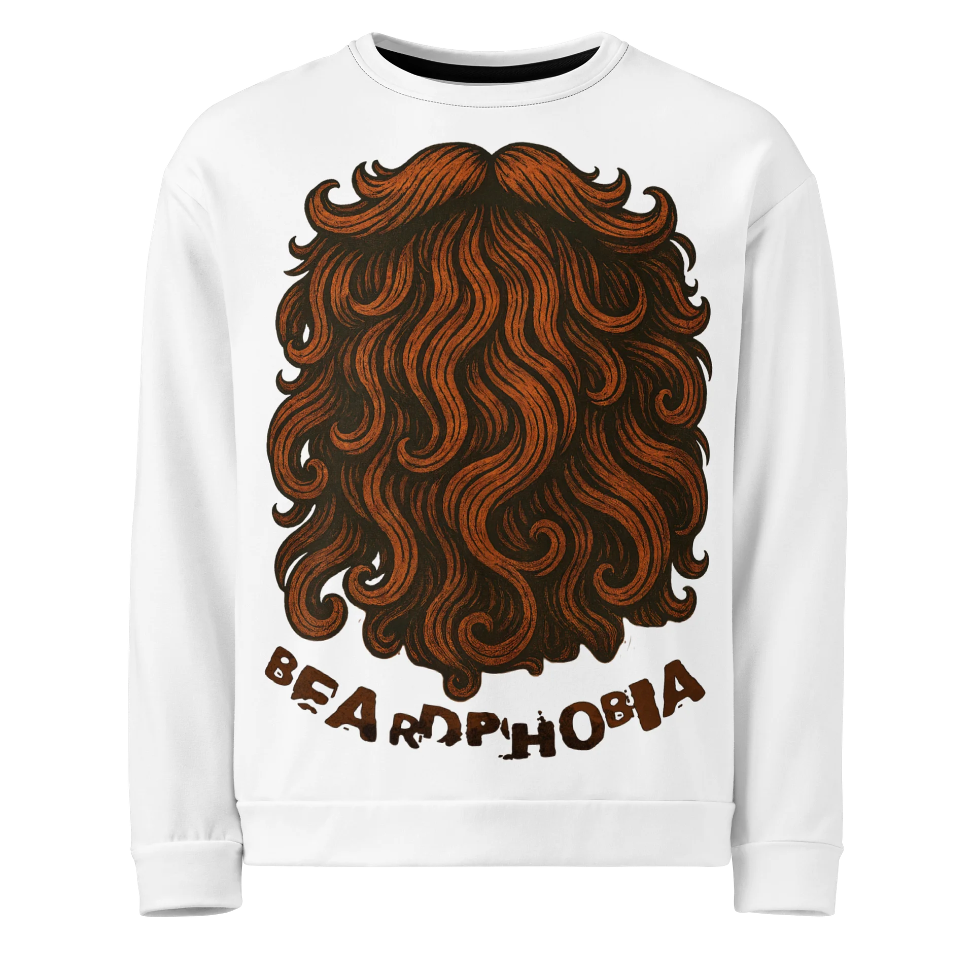 BeardPhobia Sweatshirt - Support your beard! product image (1)