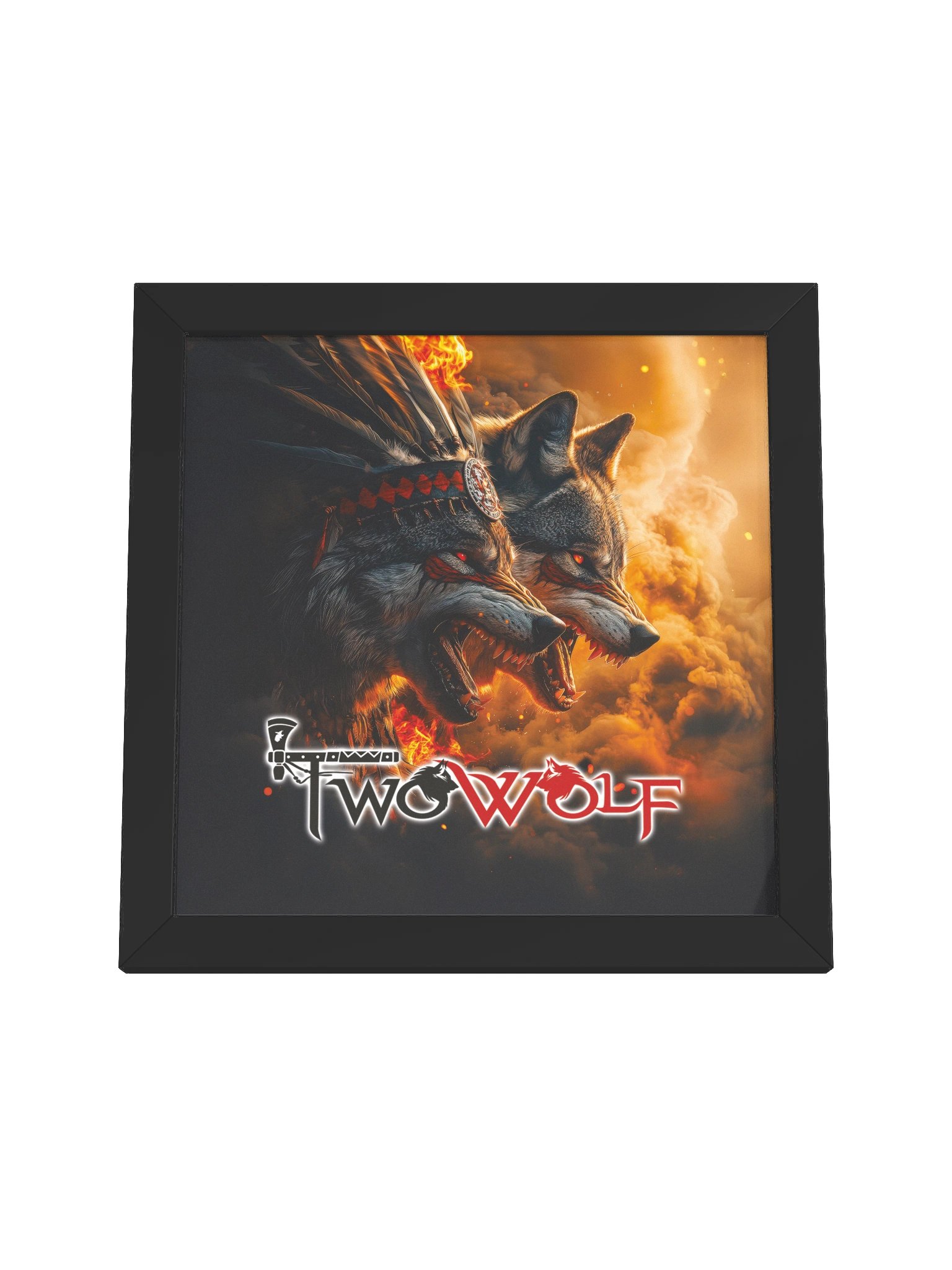 Framed Two Wolf Album Art product image (4)