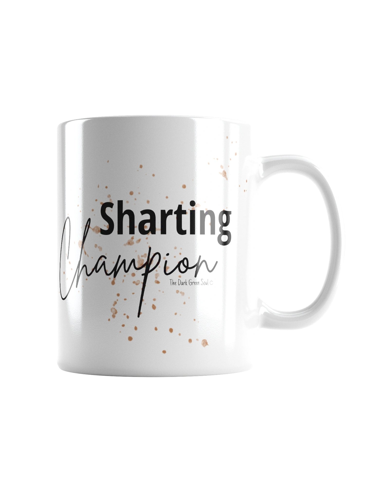 Sharting Champion Black - Mug product image (1)