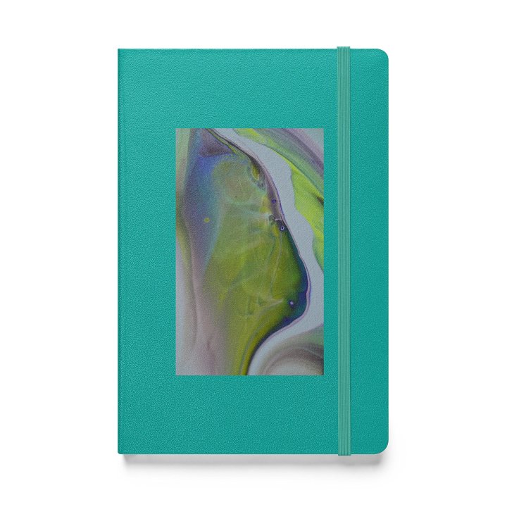 Fairy Wing Hardcover Journal in Teal product image (1)