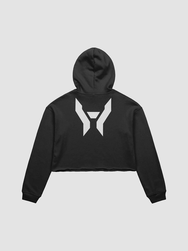 [CShay] crop top fleece hoodie product image (2)