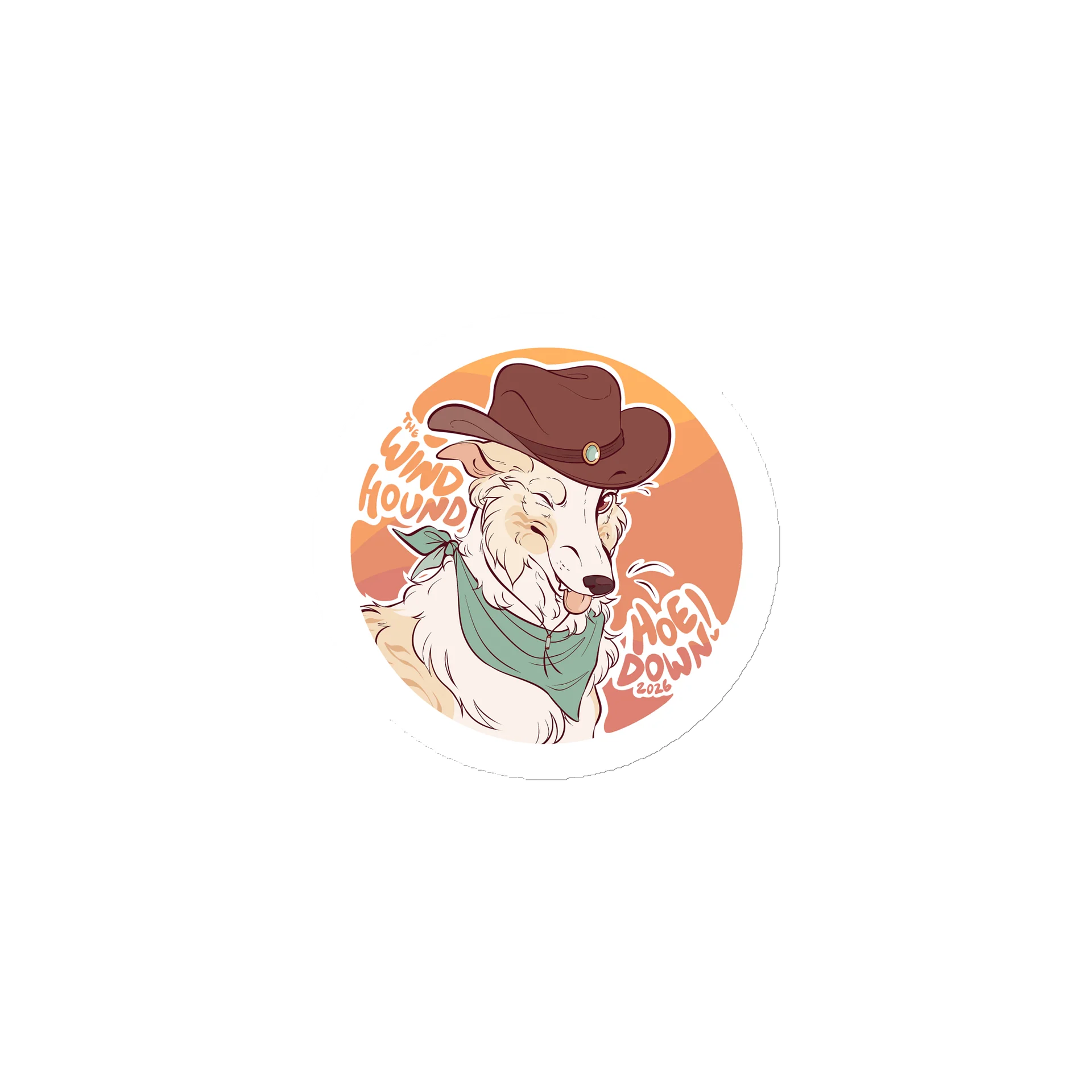 Winky Sundance - Orange - Magnet product image (1)