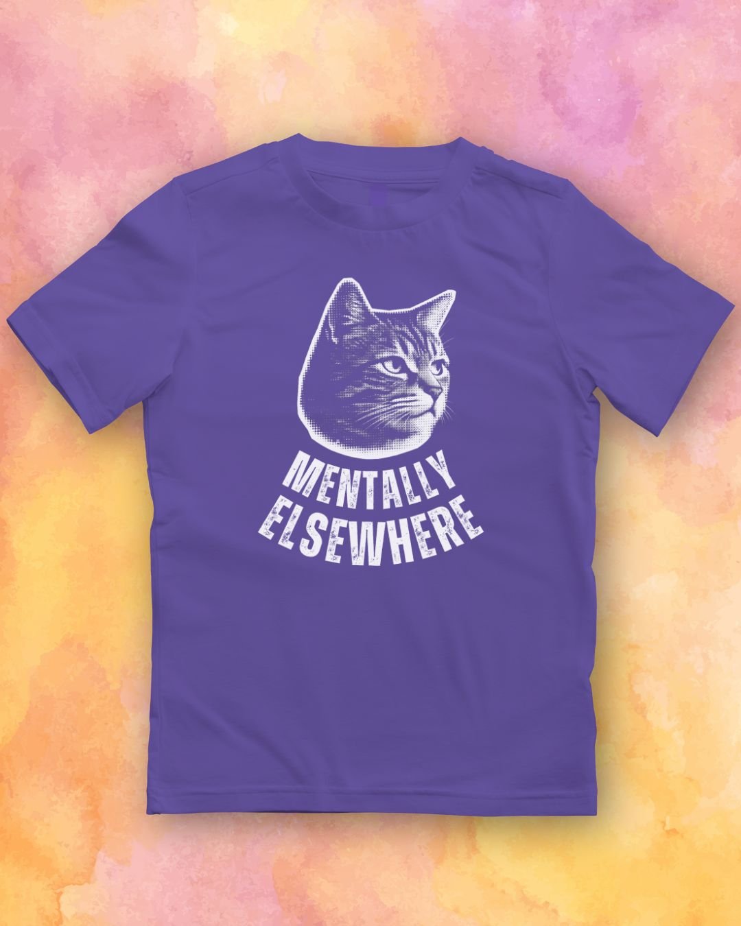 Mentally Elsewhere Cat T-Shirt product image (1)