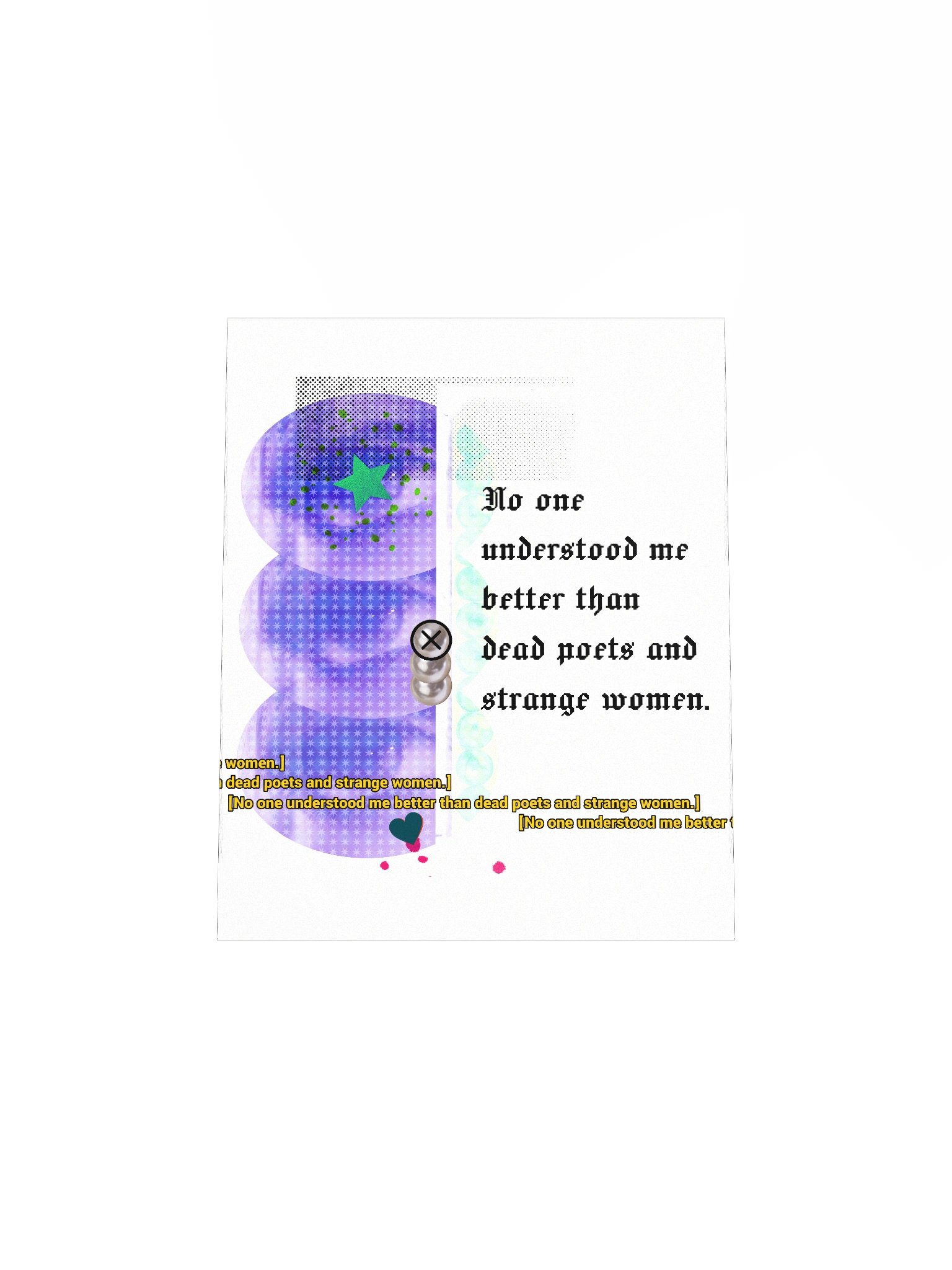 Dead Poets & Strange Women Art Print product image (4)