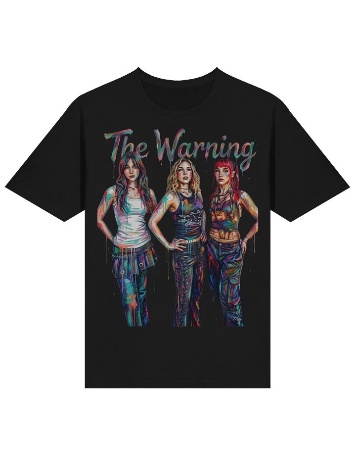 Vibrant Warning Trio T-Shirt [S–3XL] product image (1)