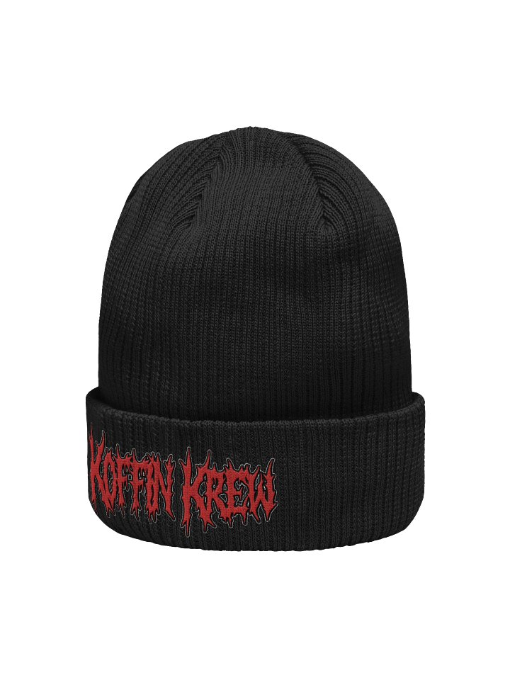 Fields Of The Fallen Organic Ribbed Beanie product image (4)