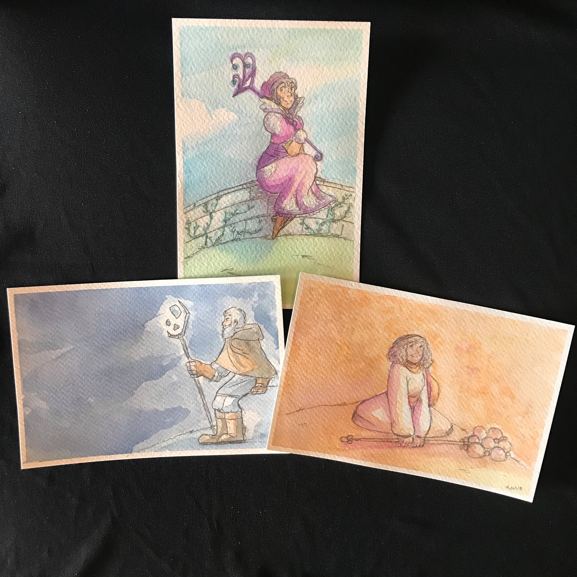 Cloud Wizards Original Watercolors product image (1)