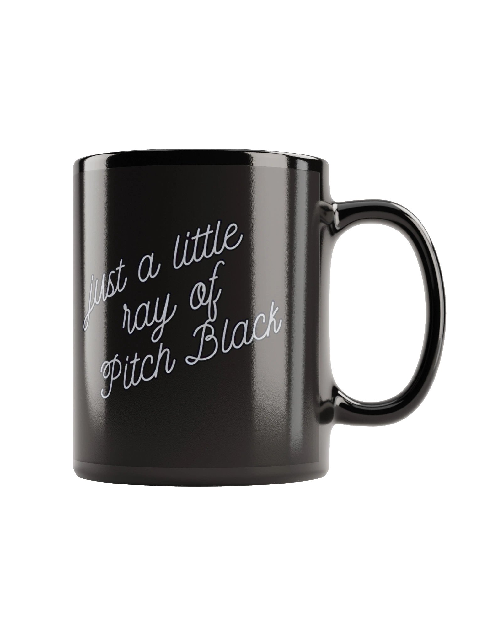 ray of pitch black mug product image (1)