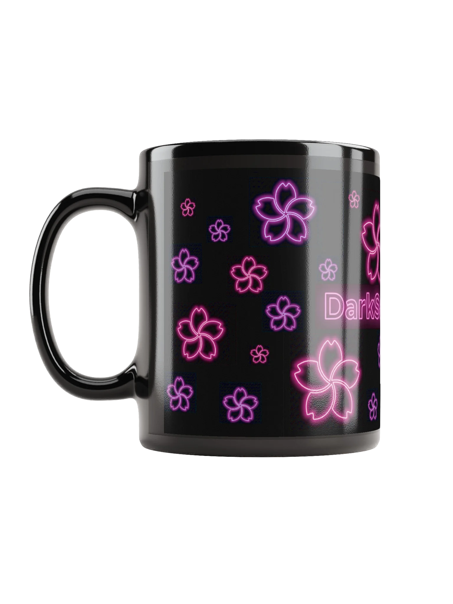 Neon Sakura Black Mug product image (11)
