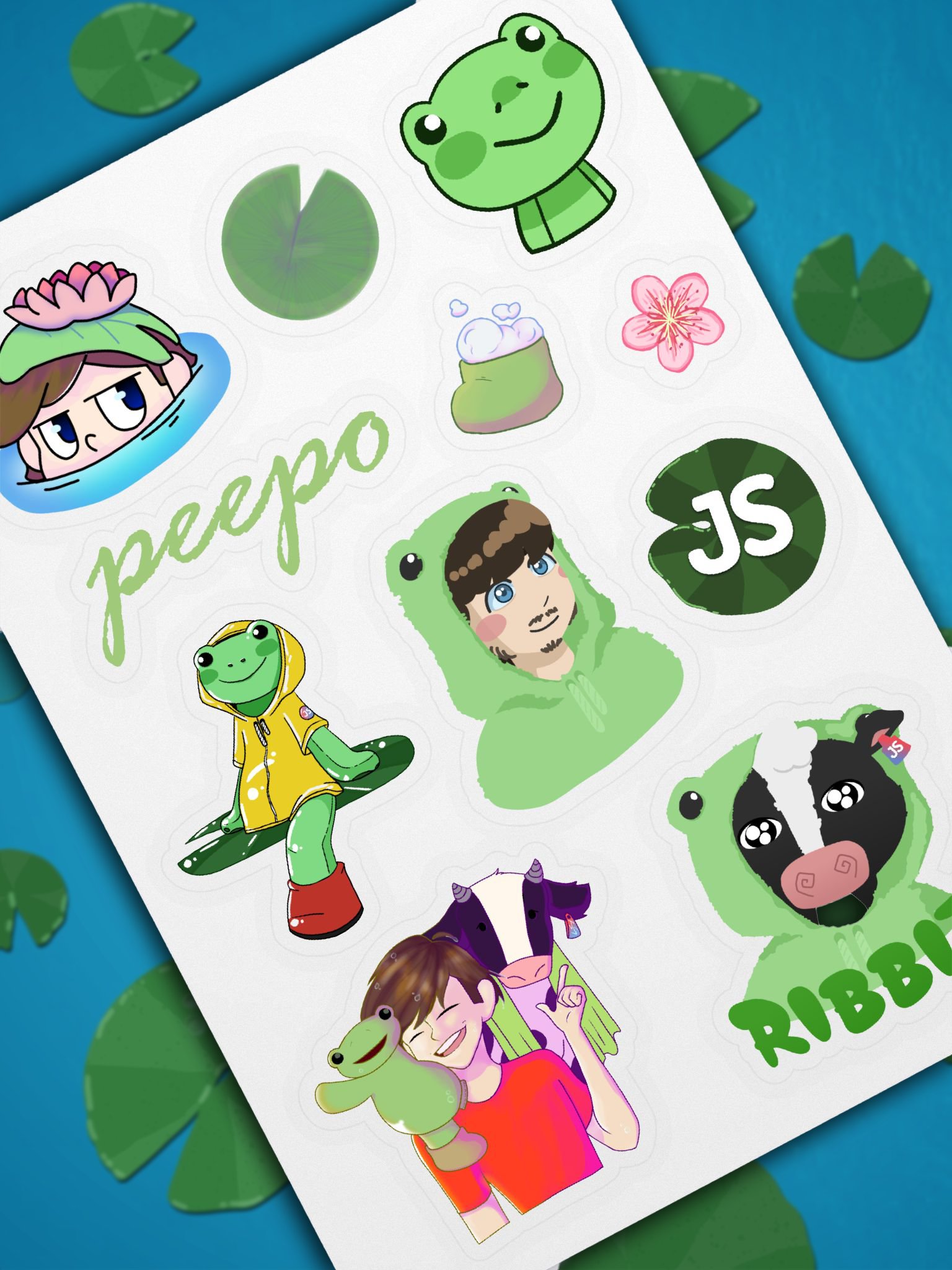 Peepo Sticker Sheet product image (2)