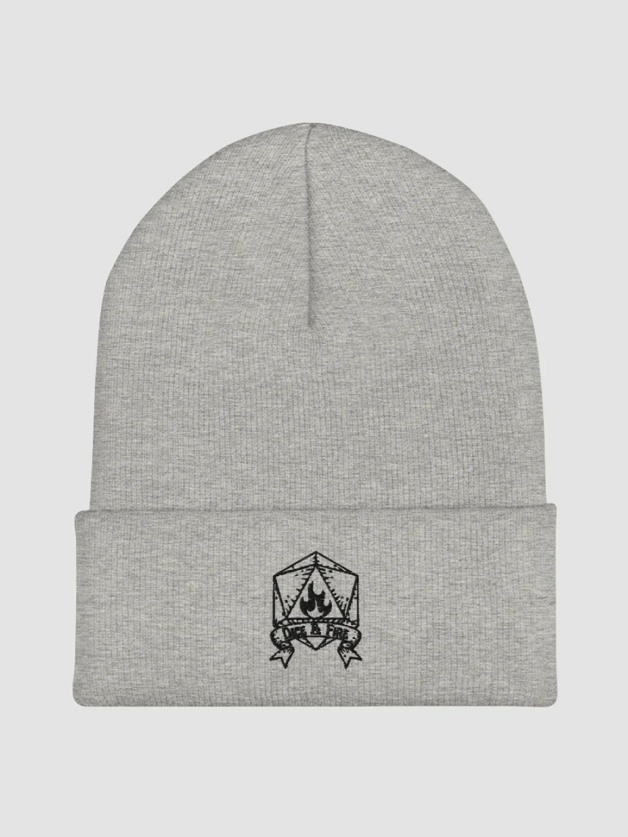 Dice and Fire Beanie (Light Colours) product image (2)
