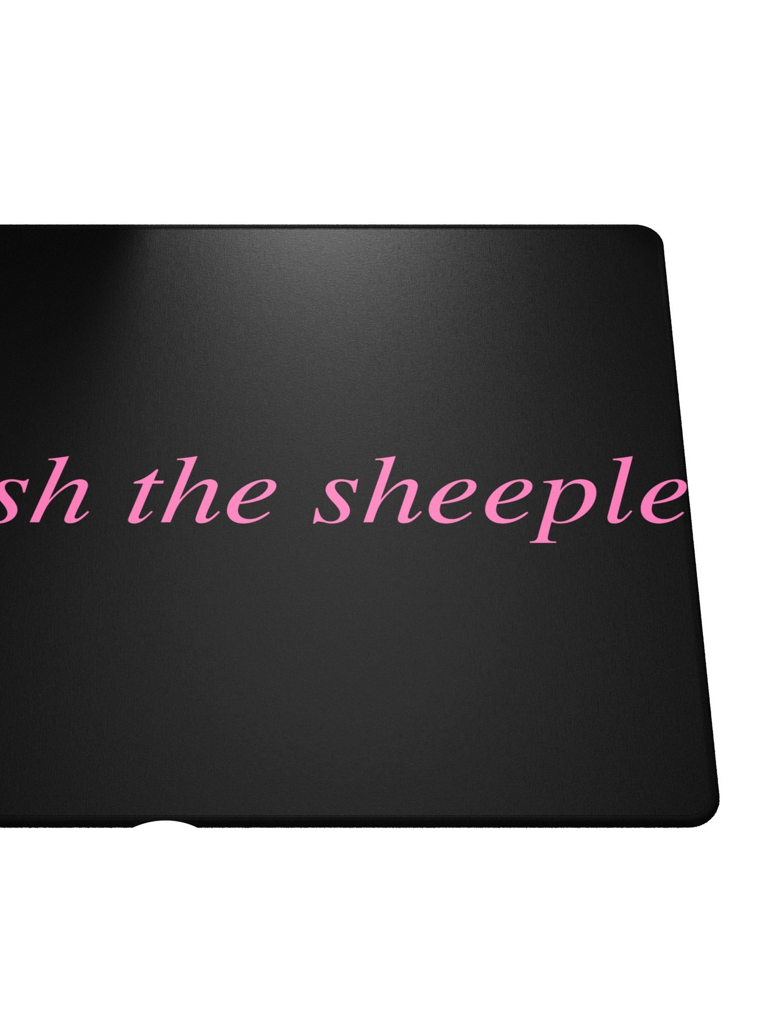 No ShopCo Gaming Mouse Pad - Pink on Black product image (5)