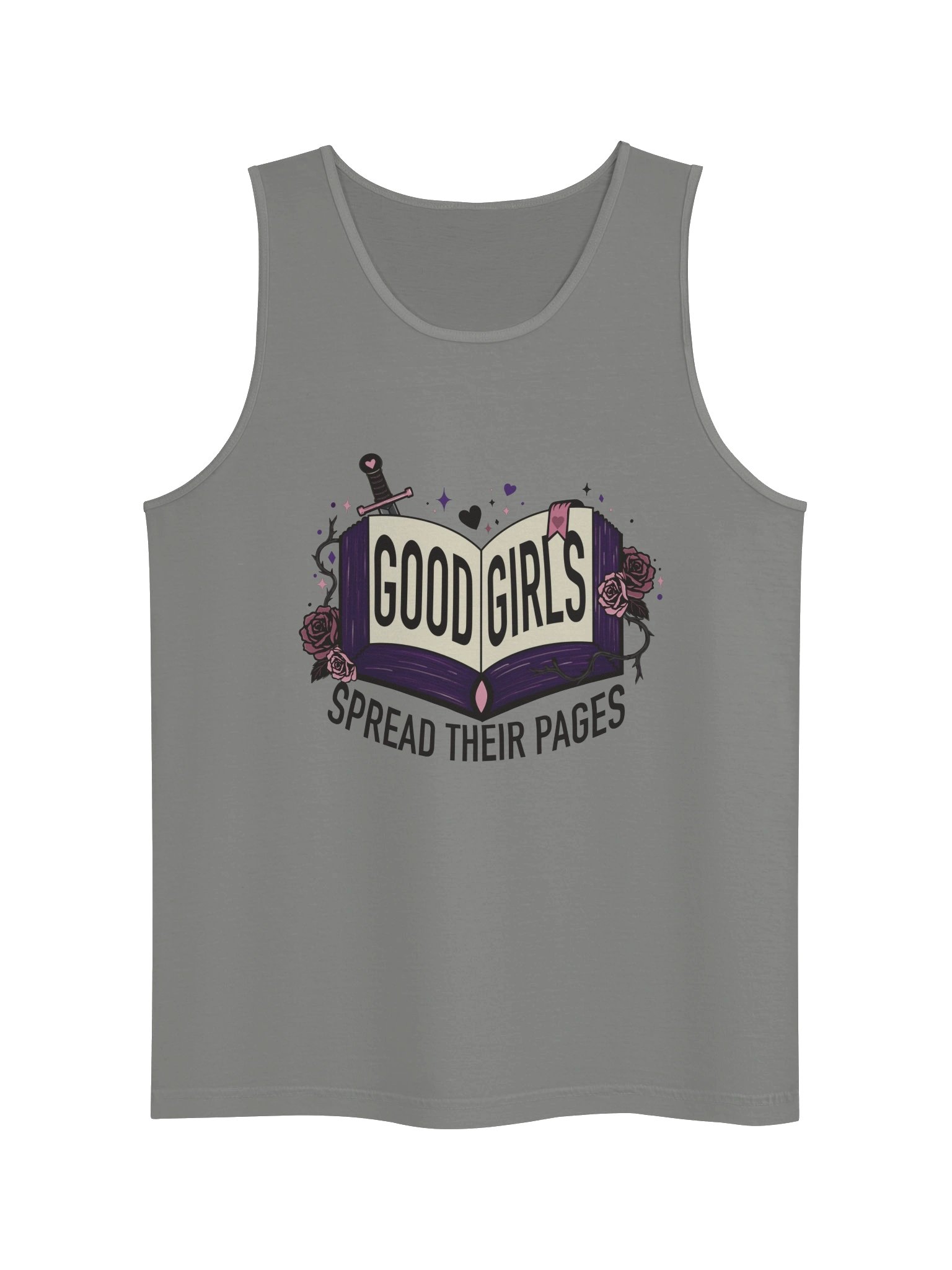 Good Girls Spread Their Pages (Unisex Tank) product image (7)