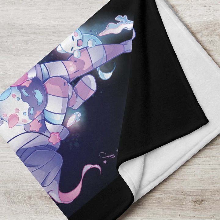 CandiCat Ghost Girl & Ghost Cats 2025 Blanket product image (2)