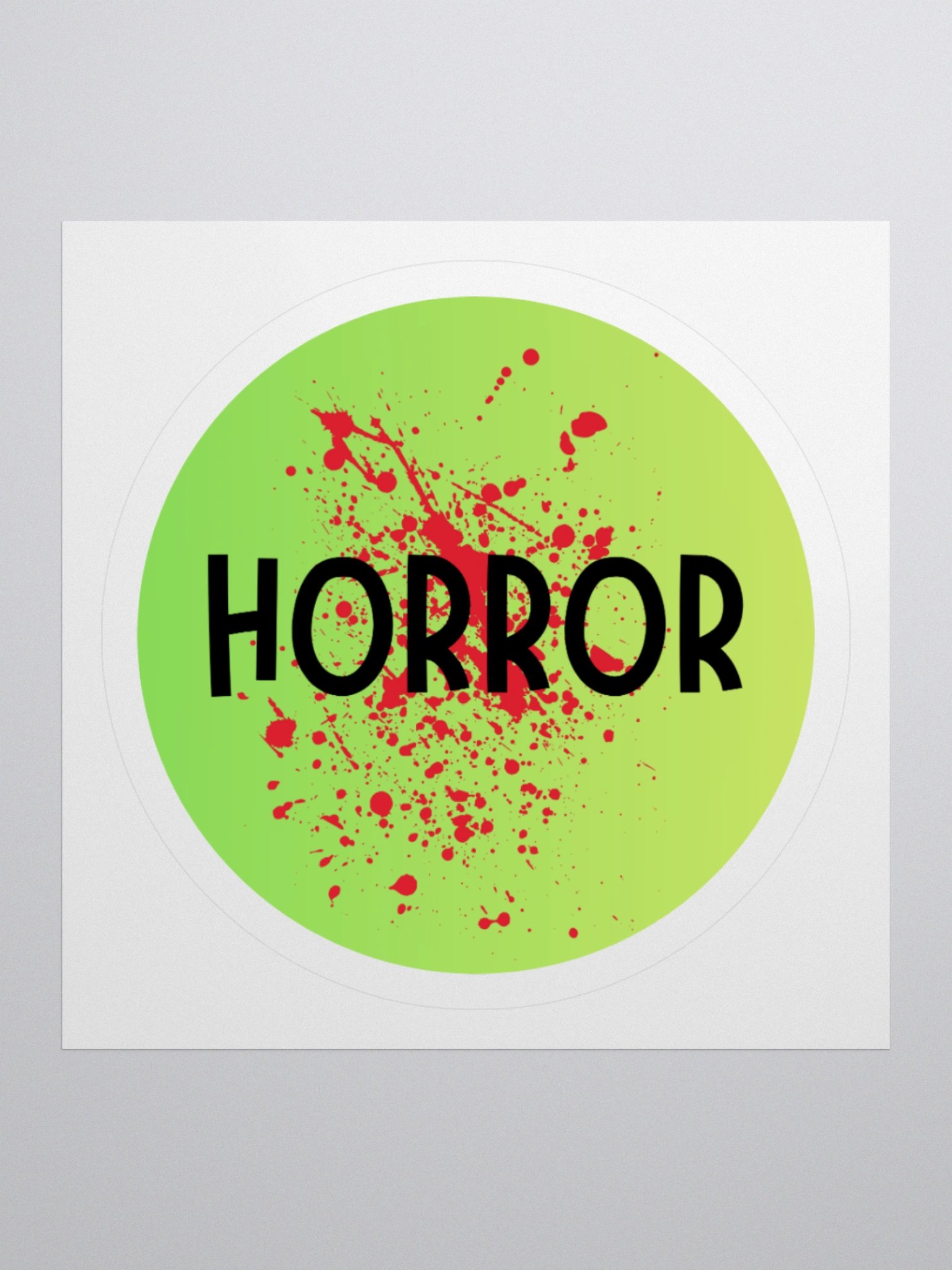 Horror Sticker product image (1)