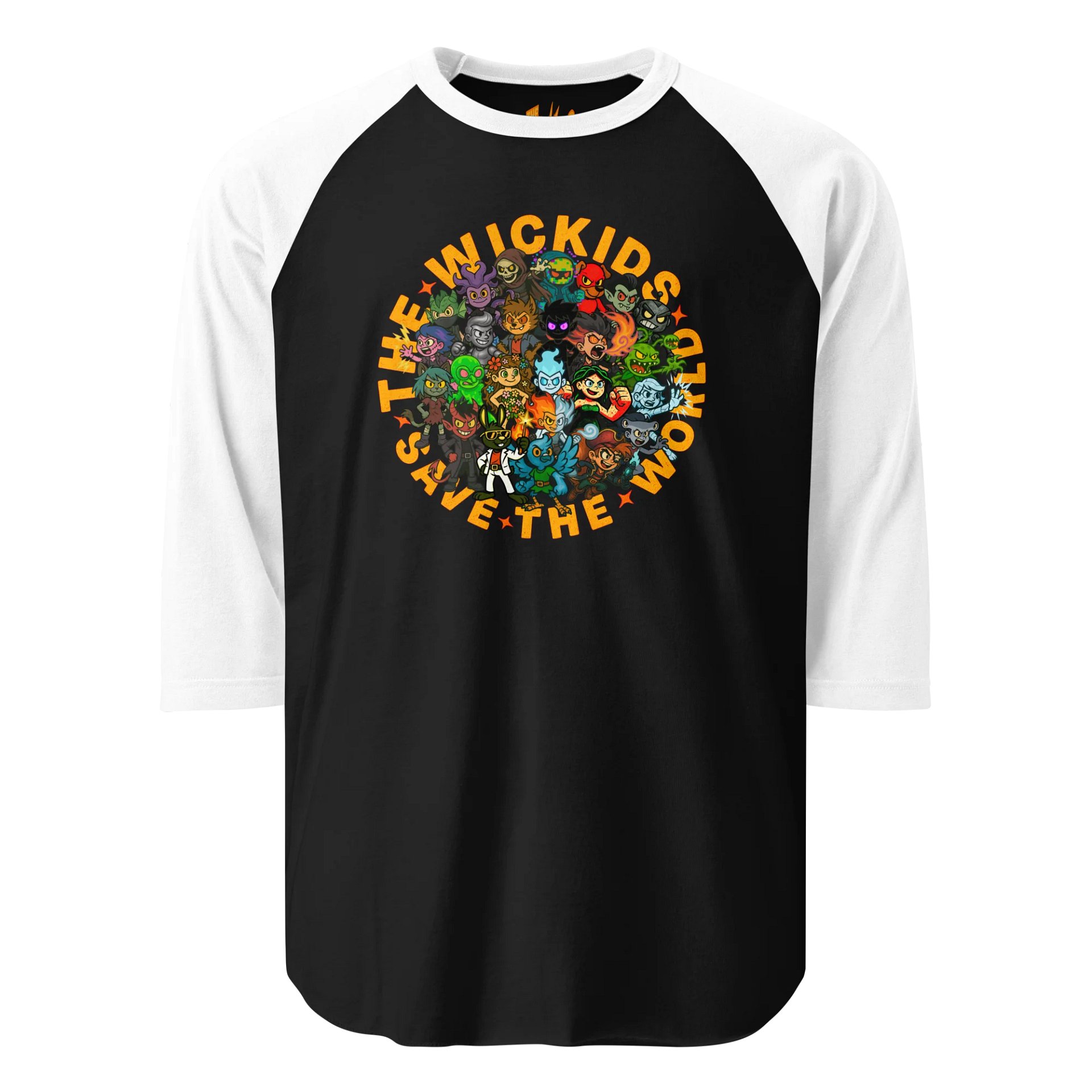 The Wickids Save The World Raglan product image (1)