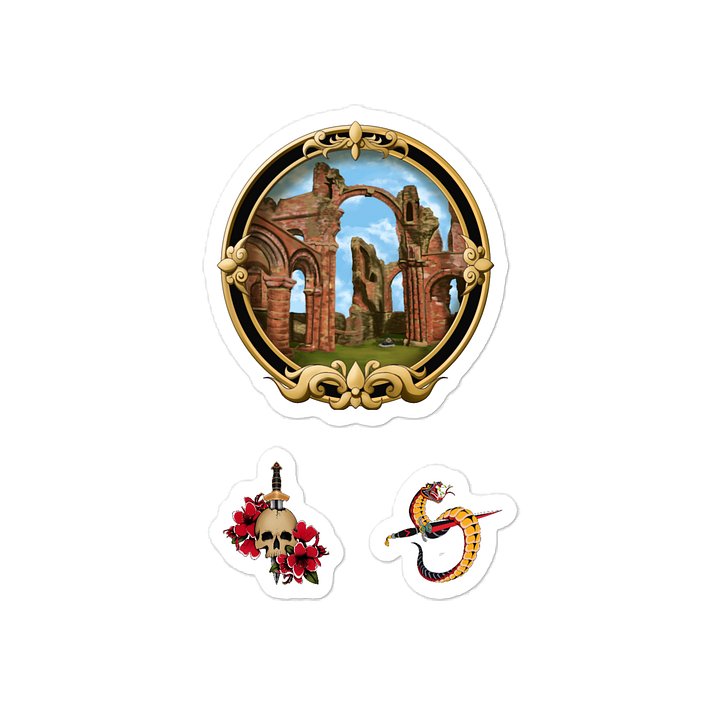 Ruins Vinyl Sticker product image (2)
