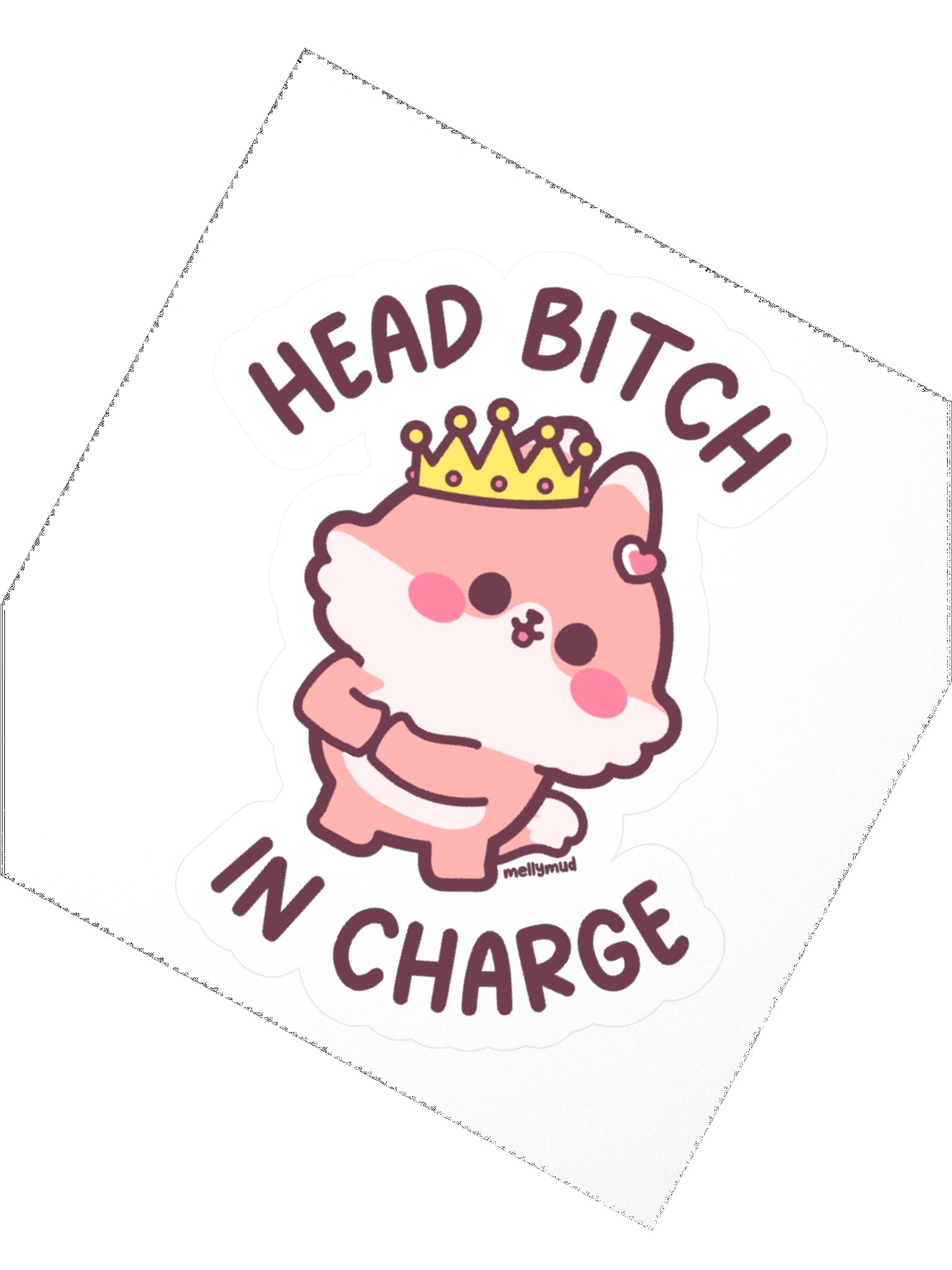 Mellymud HBIC Sticker product image (2)