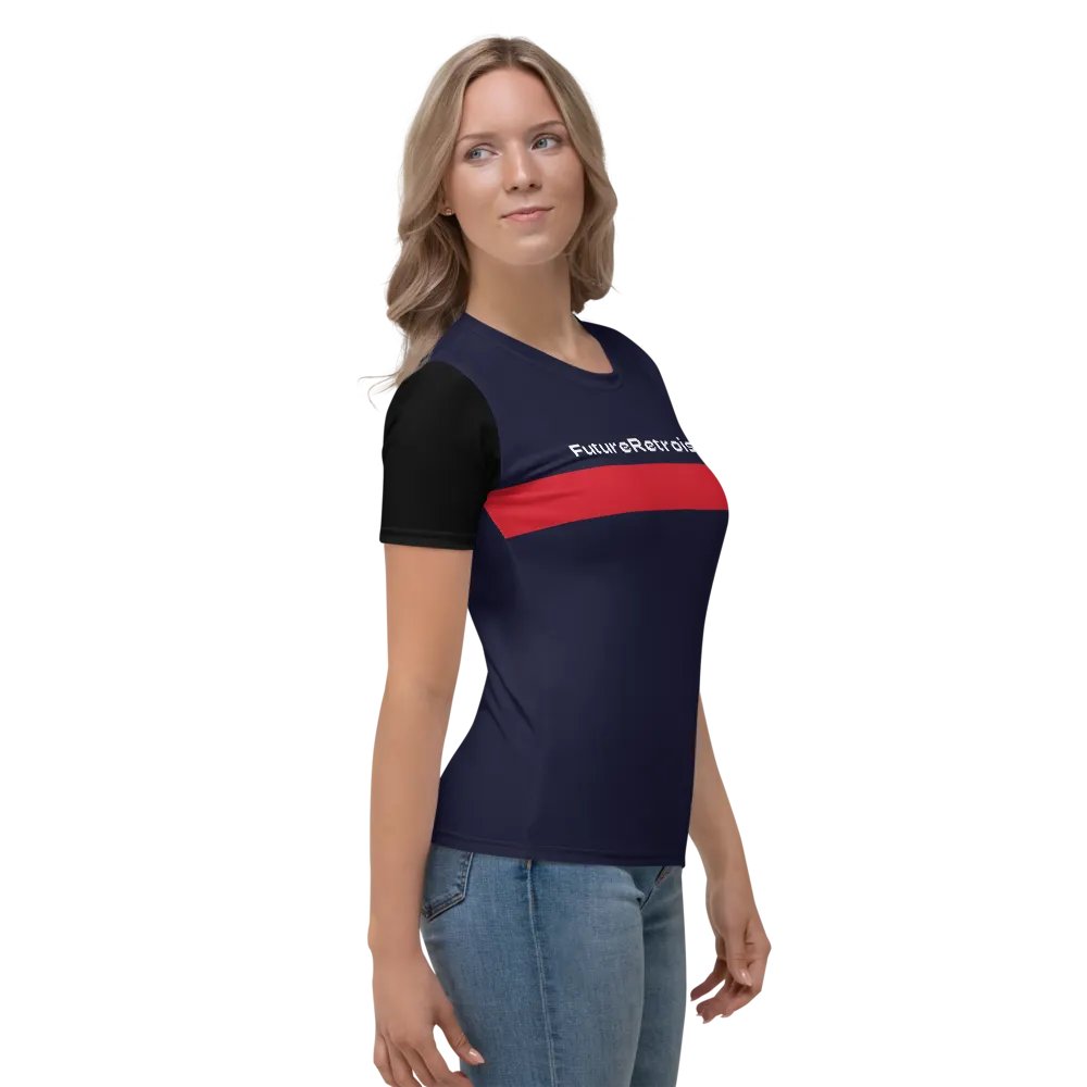 FR AOP Women's Crew Neck T-Shirt product image (4)