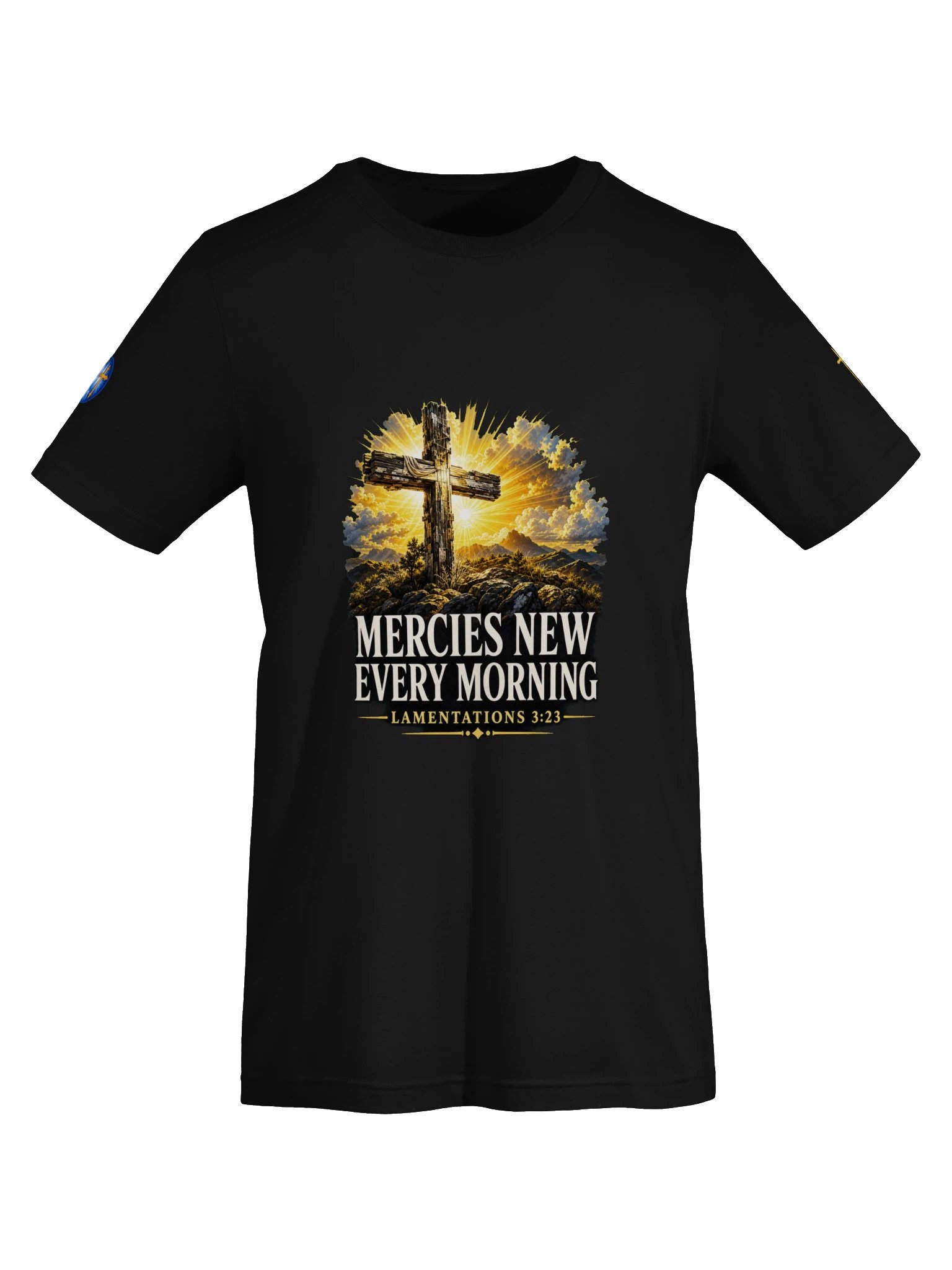 Psalm 28:7 Eagle T-Shirt product image (5)