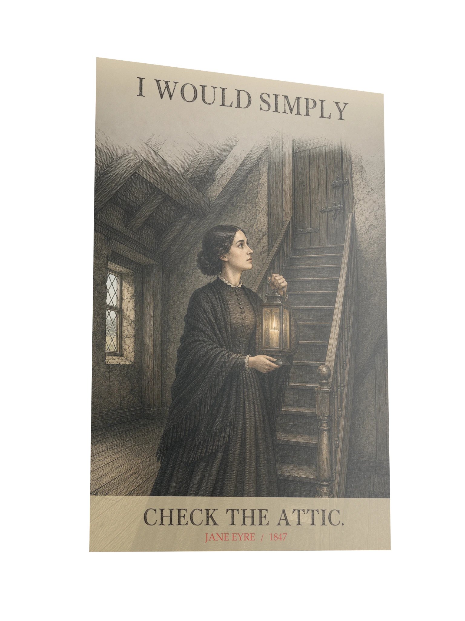 Check The Attic -- Jane Eyre Art Print product image (10)