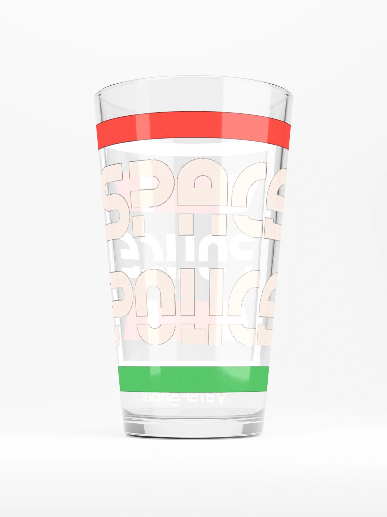 Space Police Pint Glass product image (1)