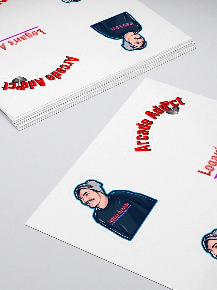 Logan's Arcade Kiss Cut Sticker Collection product image (2)