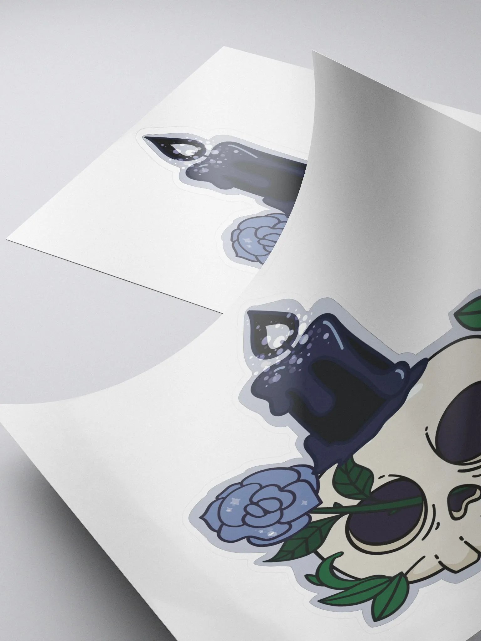 Black Flame Candle Sticker product image (4)