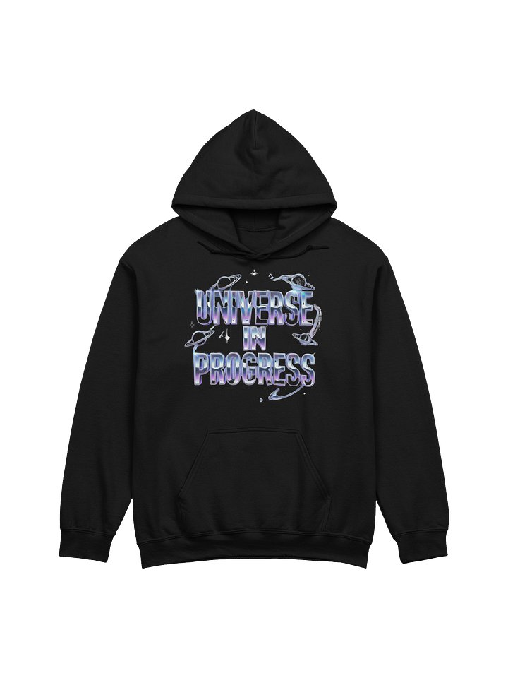 Universe In Progress – Chrome Cosmic Hoodie product image (2)