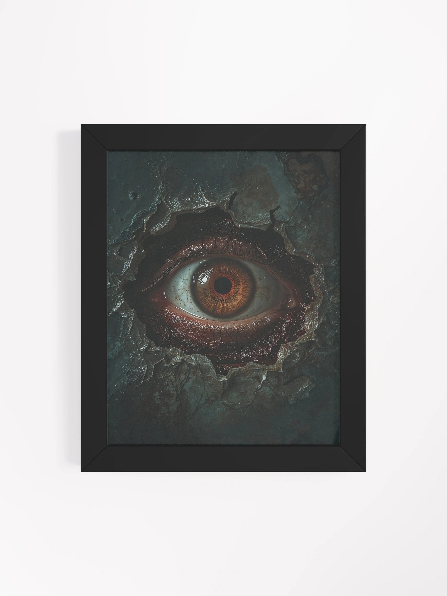 The Watcher Beneath Framed Print product image (45)
