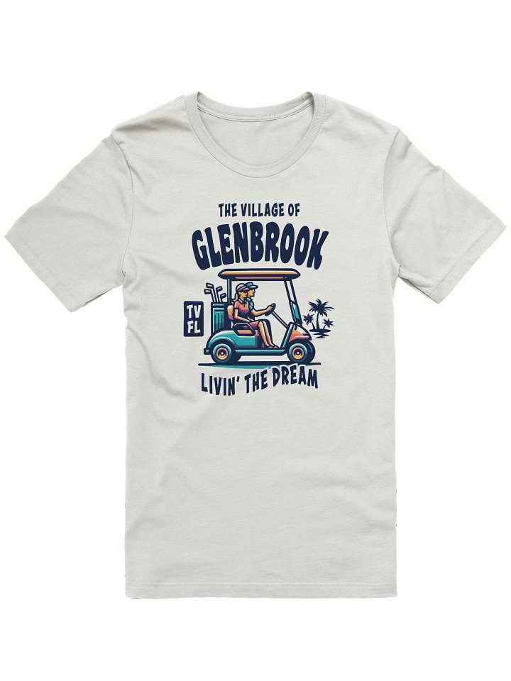 The Village of Glenbrook TV FL Golf Cart Design T-Shirt product image (4)