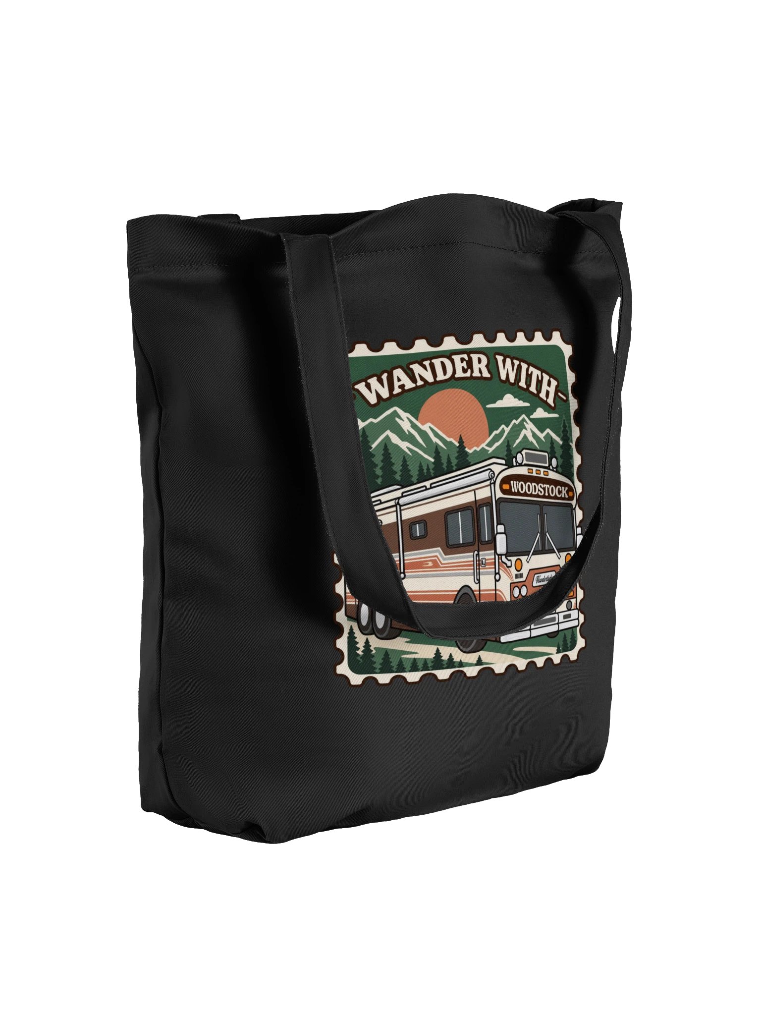 Woodstock Road Trip Market Miles Organic Tote product image (6)