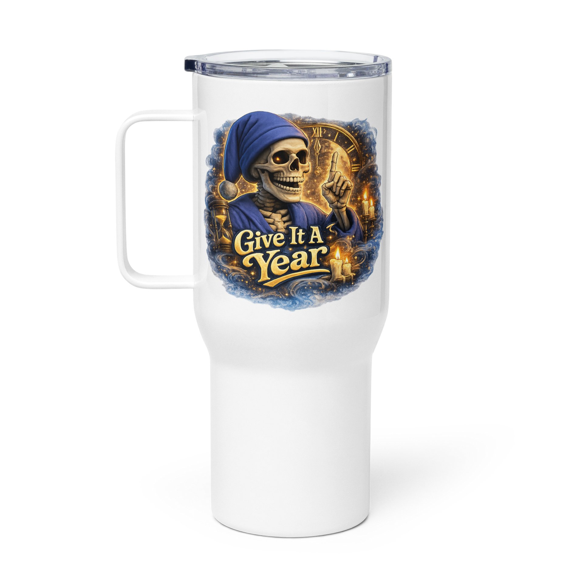 ''Give It A Year'' Travel Mug with a Handle product image (1)