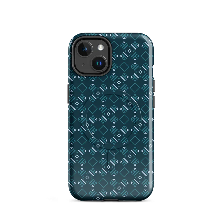 Facet Fantastic iPhone 17 Tough MagSafe Case - Shockproof Dual-Layer Geometric Protective Cover product image (2)