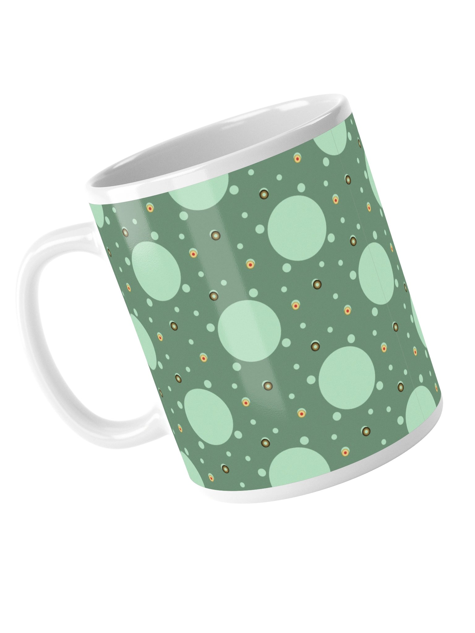 Olive Dot Delight Mug product image (6)