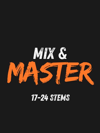 Mix + Master — Single Track (17–24 stems) product image (1)