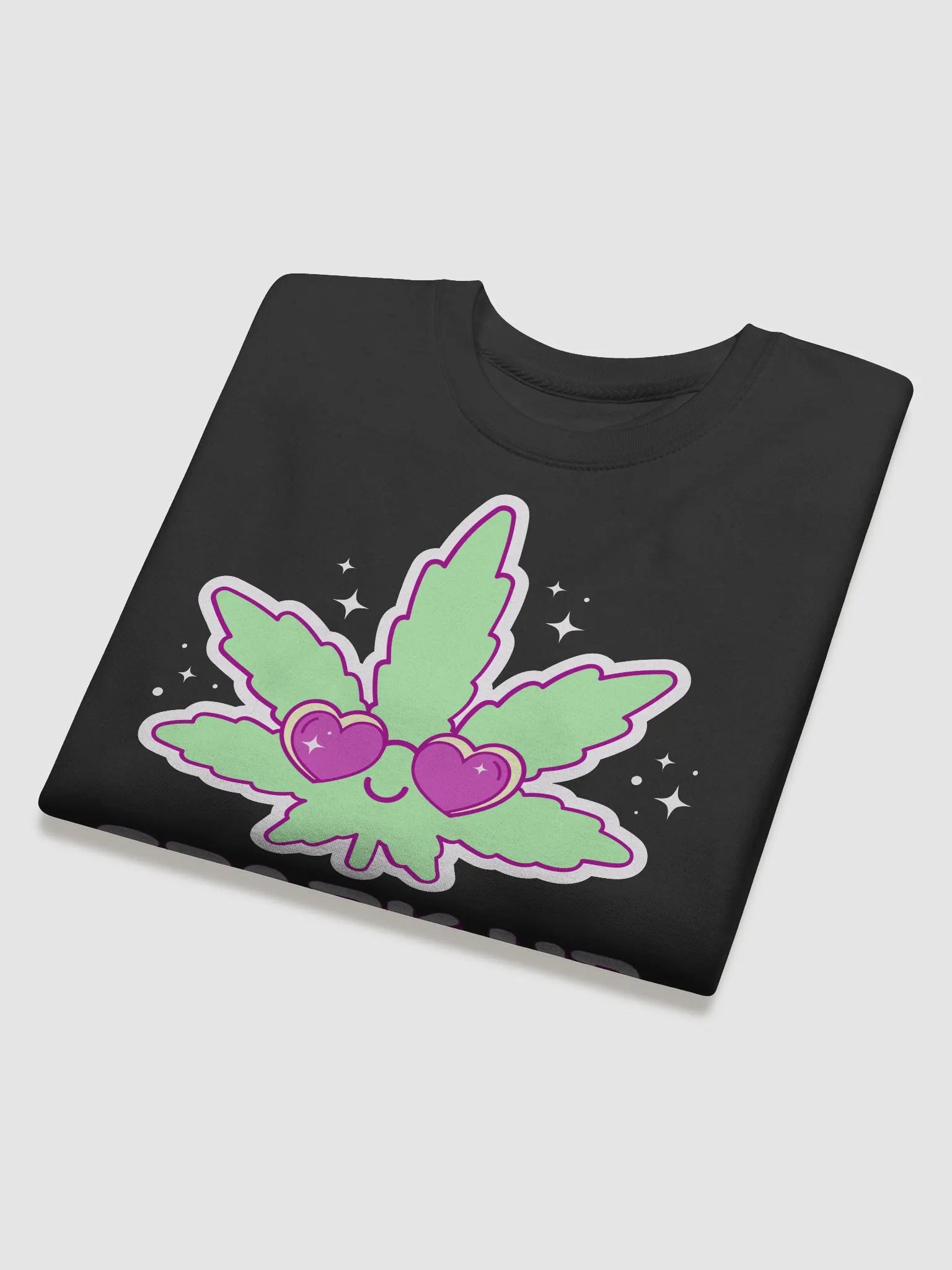 Smiley Leaf Cotton Sweatshirt product image (25)