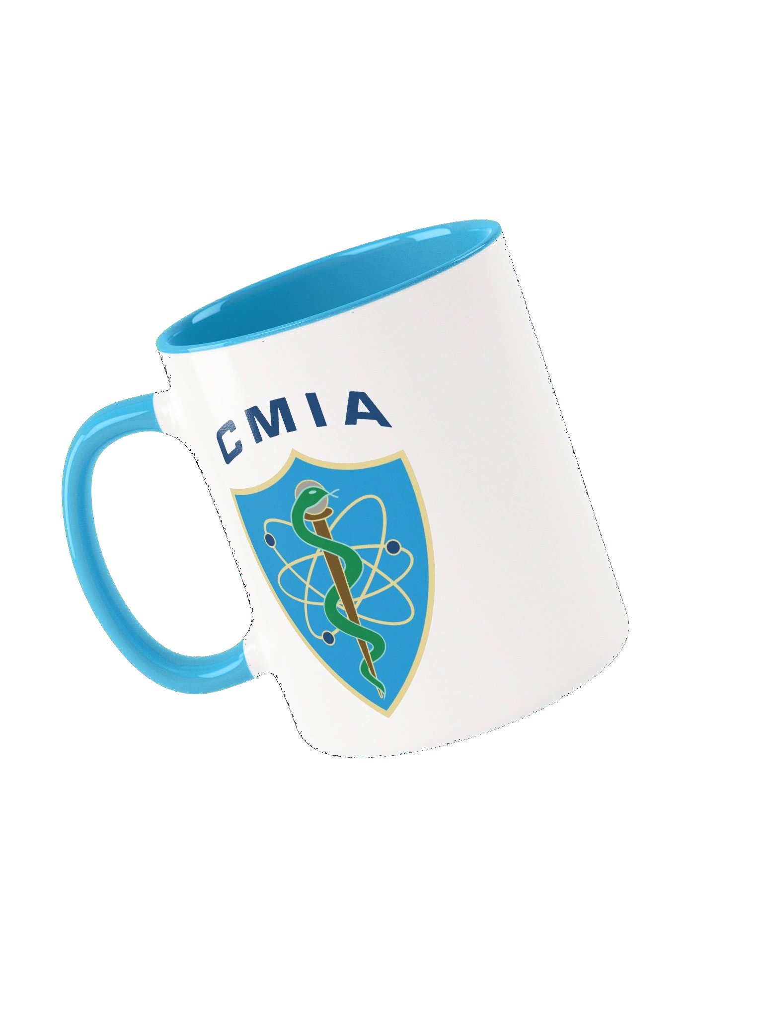 CMIA Cyan Blue Cup — Color Logo product image (5)