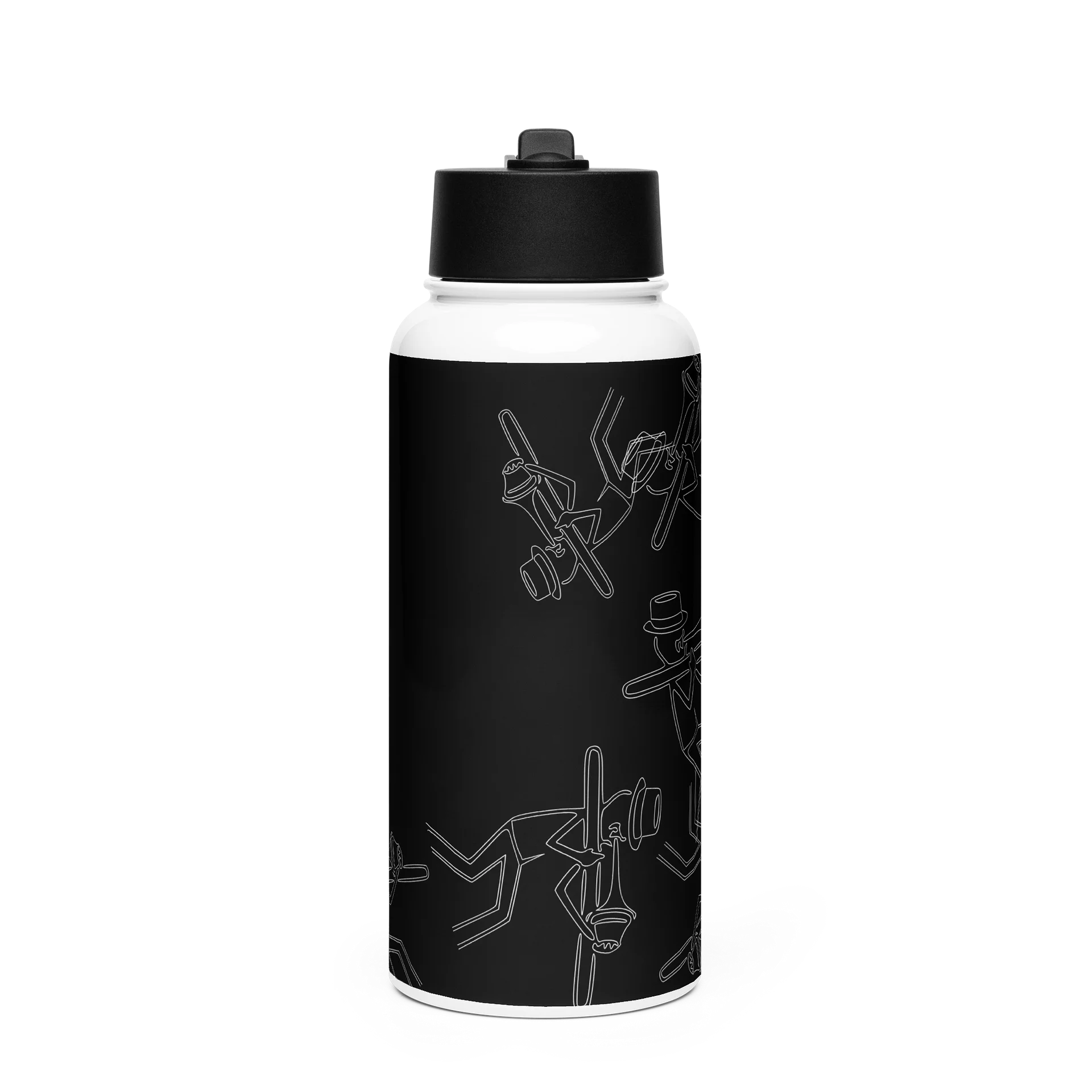 In the Bone Zone! Free-Fall Water Bottle product image (1)