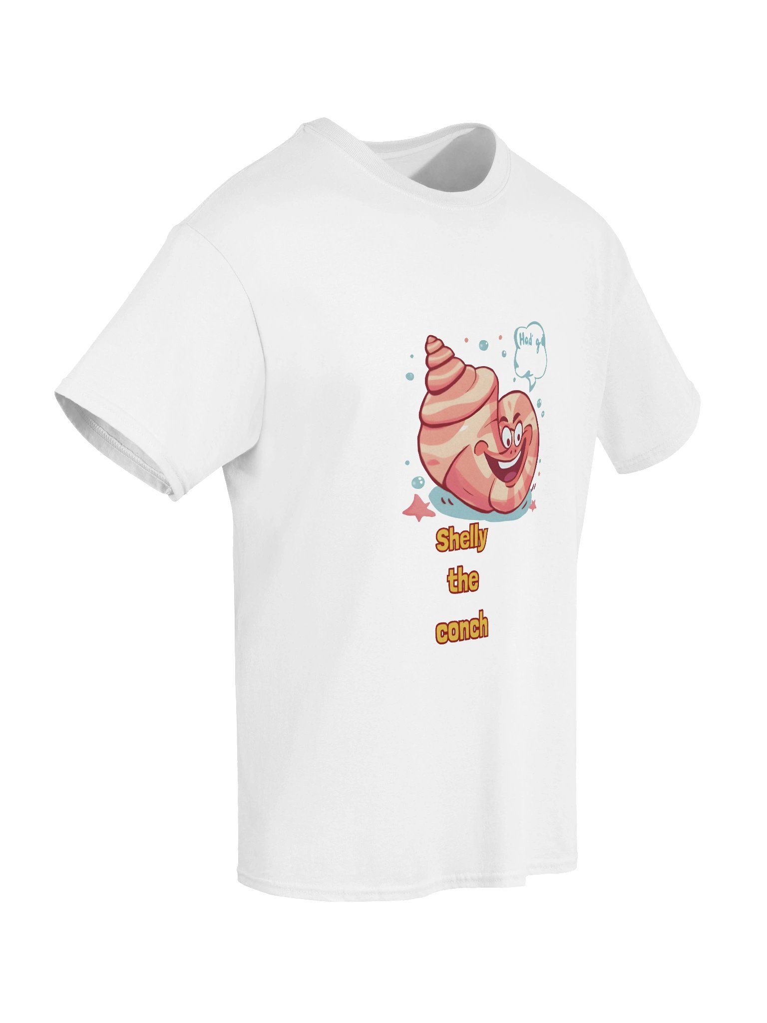 Shelly the Conch Happy T-Shirt product image (8)