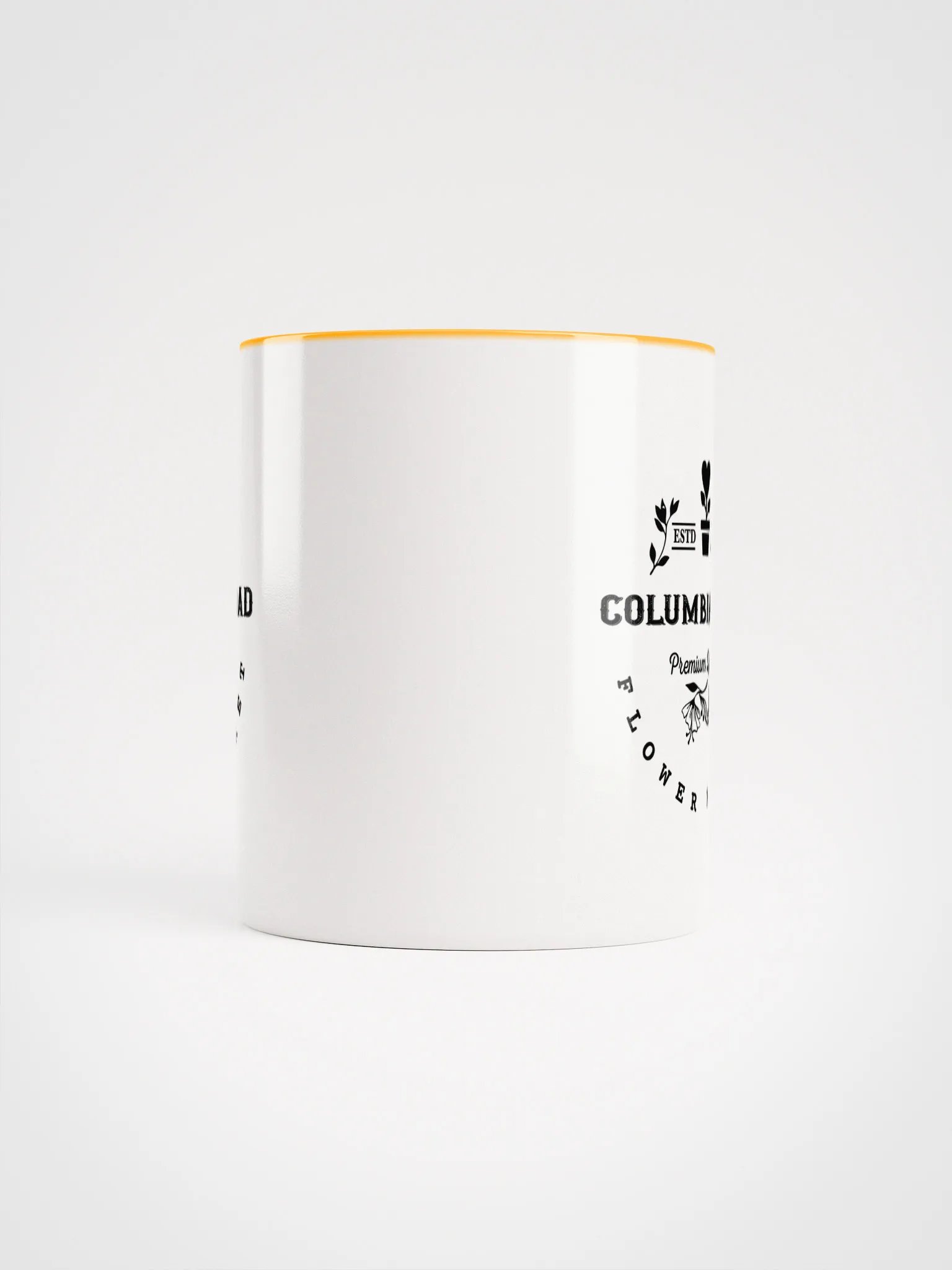 Columbia Road Market Peek-a-Boo Ceramic Mug (Orange) product image (5)