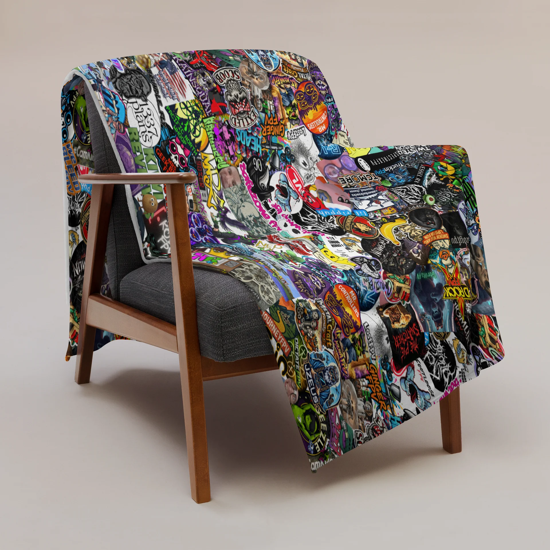 2026 Sticker Bomb Blanket product image (2)