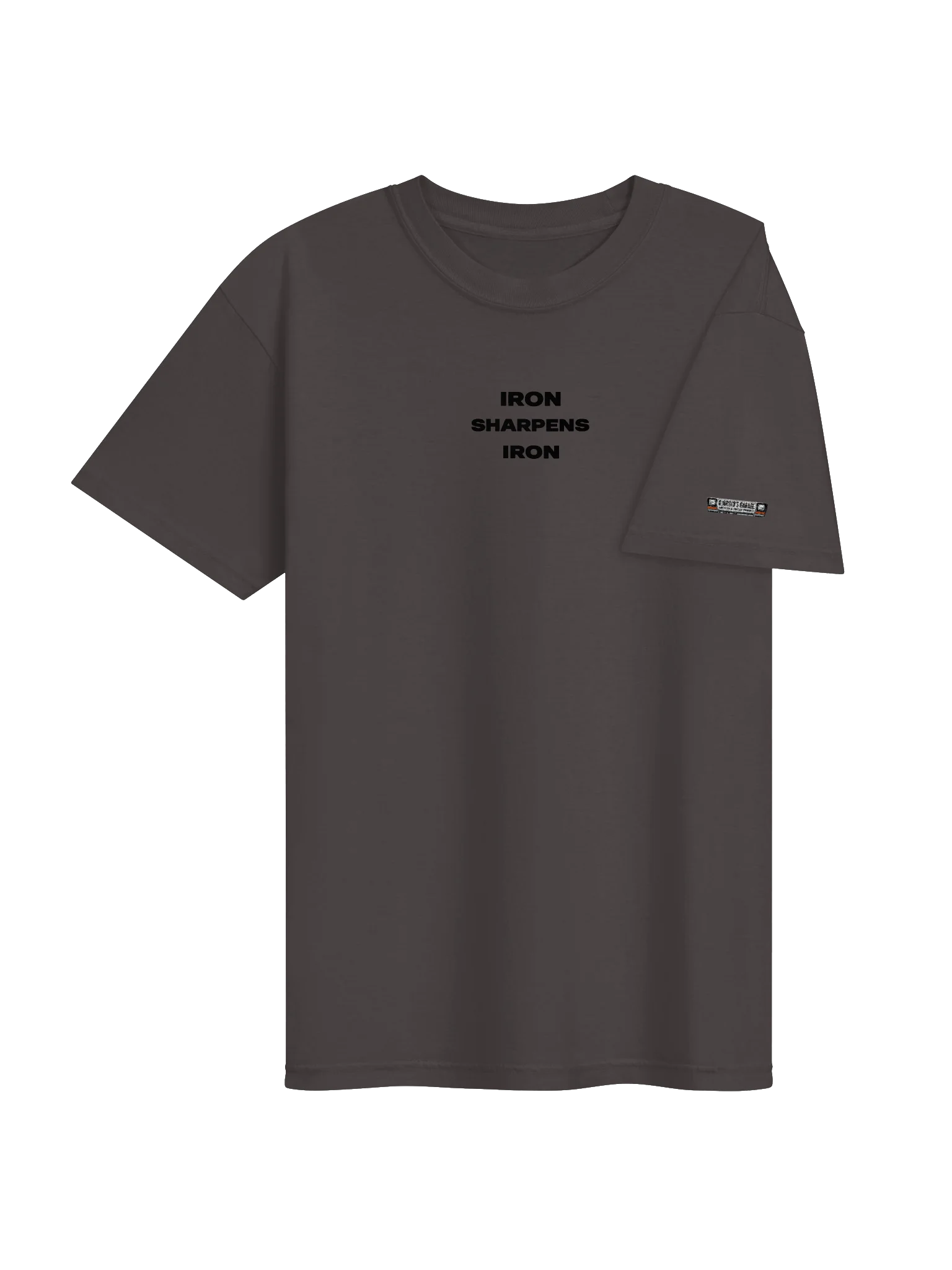 Giorgio's Garage IRON SHARPENS IRON Embroidered Tee product image (1)